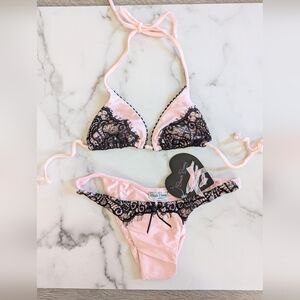 Beach Bunny Rich Girl Basic Kardashian Bikini